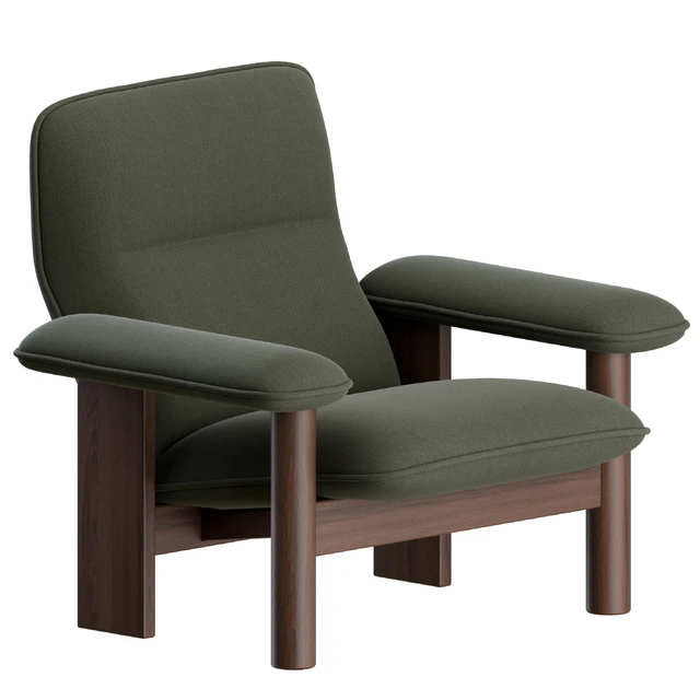 Brasilia Lounge Chair + Ottoman by Menu — Descargar