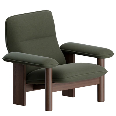 Brasilia Lounge Chair + Ottoman by Menu — Ver 7