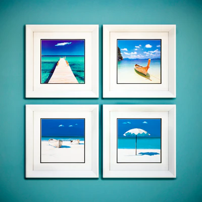 The picture in the frame: 20 piece (Collection 49) Sea theme — Ver 3