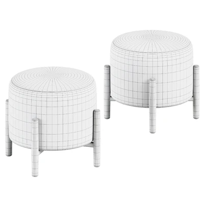 Elroy Sherpa Ottoman by Studio McGee — Ver 2