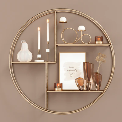 Salvage Wire Shelf Gold — Ver 1