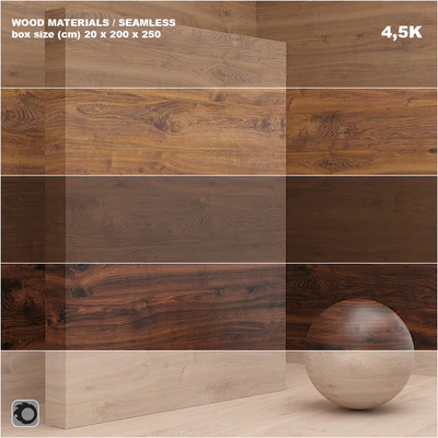 Material wood / veneer (seamless) - set 25 — Ver 1