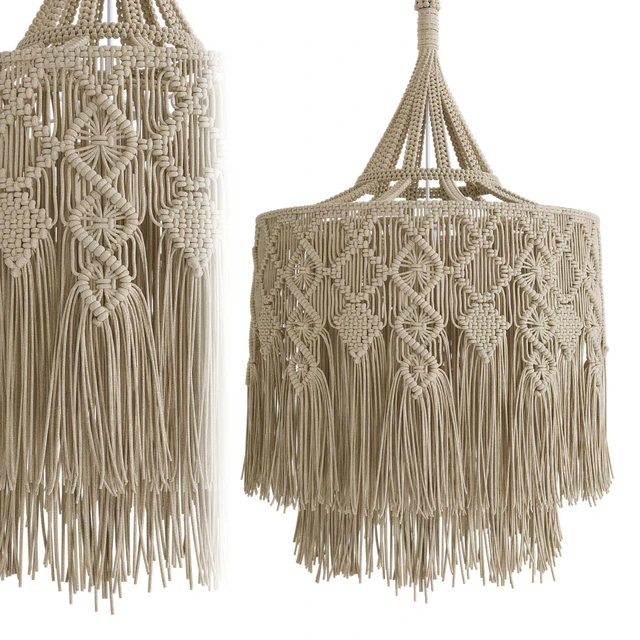 Macrame Pendant Lamp #2 — Descargar