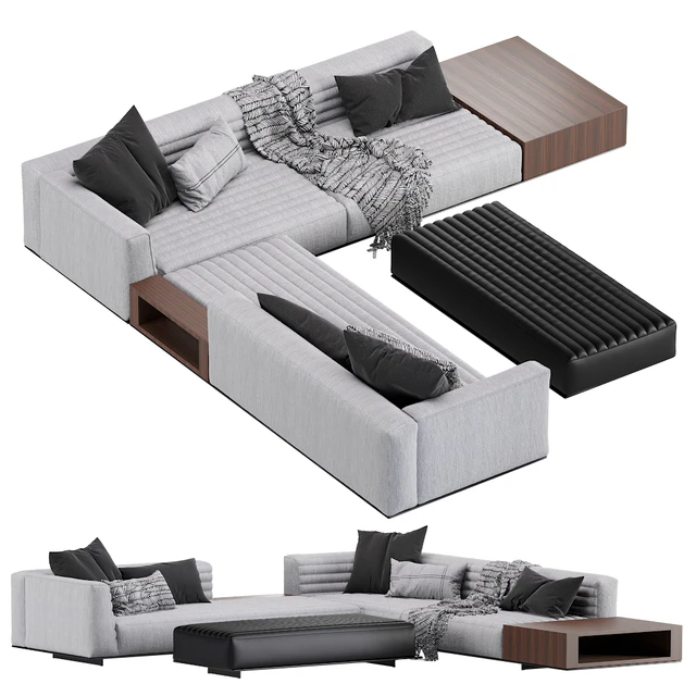 Minotti Roger Sofa — Descargar