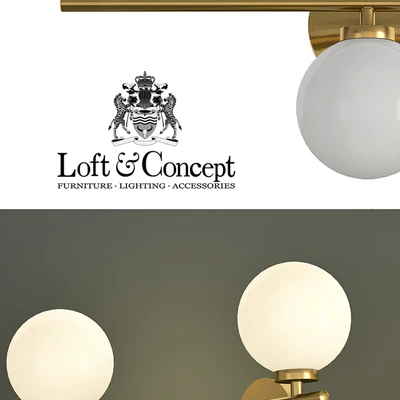 Бра Wall Lamp Bubble Chandelier Triple — Вид 3