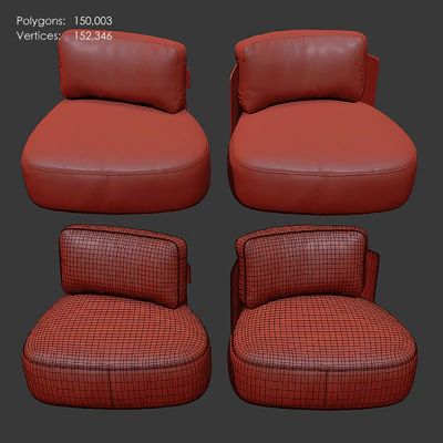 PIERRE Armchairs — Ver 7