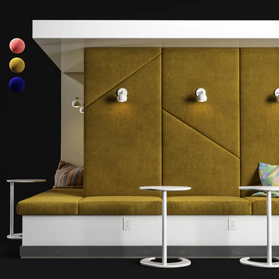 Restaurant And Office Lobi Seating-1 — Вид 4