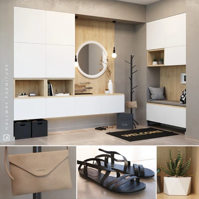 IKEA BESTA hallway — Ver 1