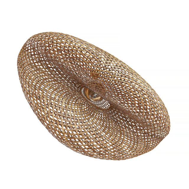 Vertigo Bamboo Rattan Pendant Lamp — Скачать