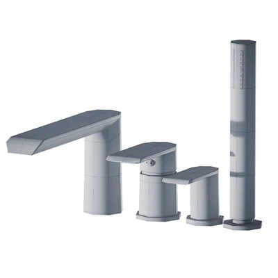 Bath lever mixer Devit Iven 43128141 — Ver 3