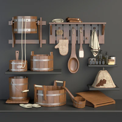 Set for sauna 02 — Вид 1