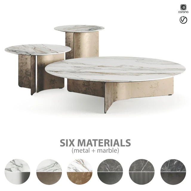 Giulio Marelli Wave 2023.2 Coffee Table — Скачать