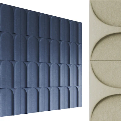 Arc Acoustic Wall Panel by Stone — Ver 1