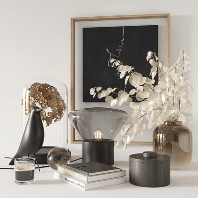 Black decorative set — Ver 3