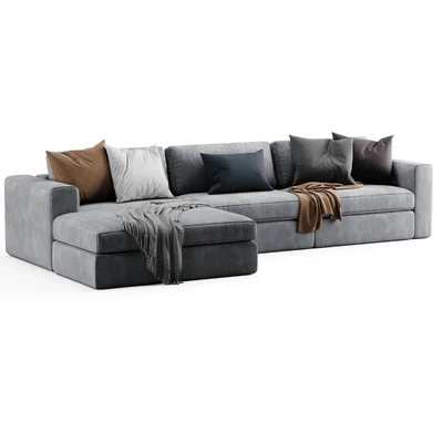 Ditre Urban Chaise Longue Sofa — View 6