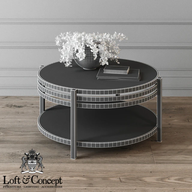 Table ula round coffee table ula001 designed by giannella ventura in 2005 — Descargar