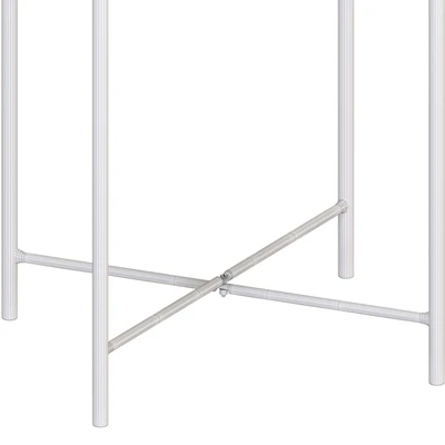 Zara Marble And Wooden Side Tables — Вид 5