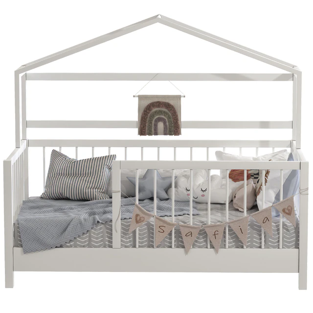 Детская кровать Unique Kids Wooden House Bed — Скачать