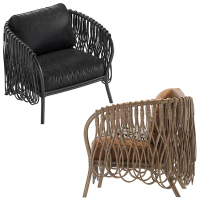 Strata Lounge Chair Leather — Вид 5