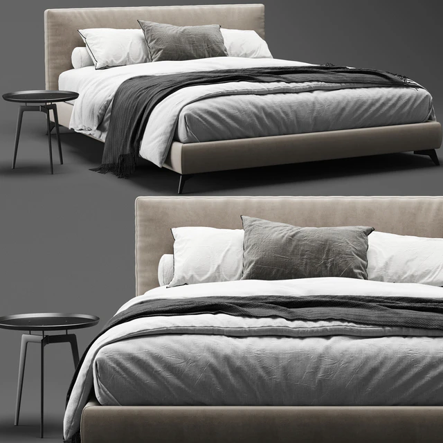 Meridiani Stone Up Bed — Descargar