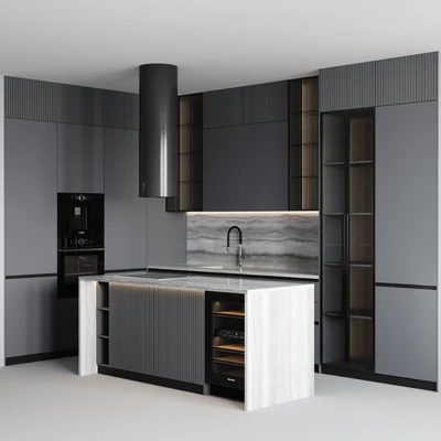kitchen modern-024 — Вид 6