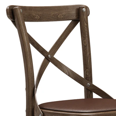 Restoration Hardware Madeleine Leather Side Chair — Вид 3