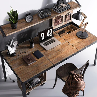 Work desk | Loft set — Ver 3