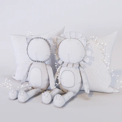 The Emily &amp; Meritt Cat &amp; Lion Plush — Ver 2