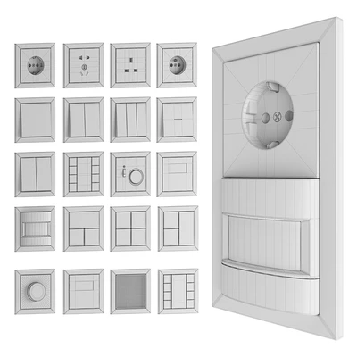 Jung LS Flat design set 2 — Вид 3