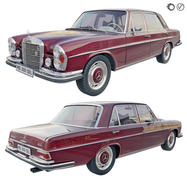 Mercedes benz 300 sel 3.6 — Скачать