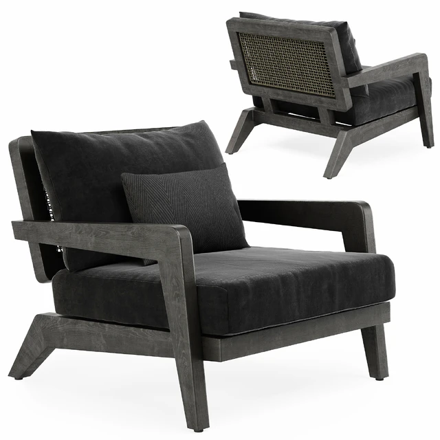Claude Outdoor Lounge Chair — Скачать