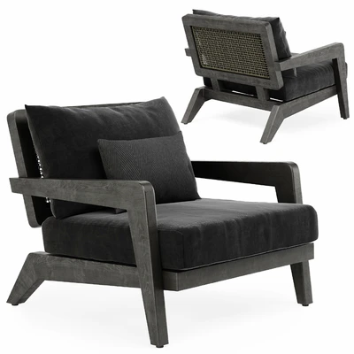 Claude Outdoor Lounge Chair — Вид 1
