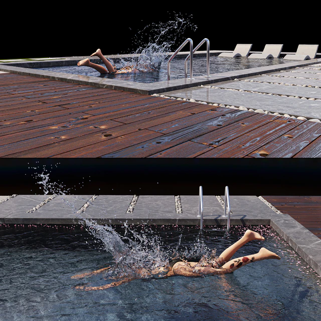Swimming pool diving — Descargar