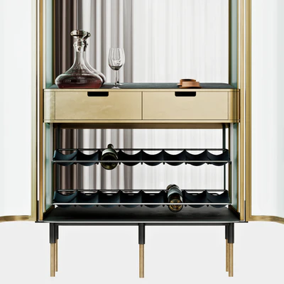 Wine cabinet/showcase. New Format, Plano — Ver 4