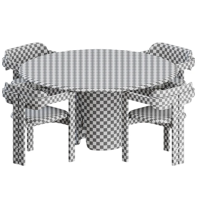 Dinning Set by Gallotti&Radice — Скачать