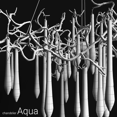 Chandelier Serip Aqua — Вид 3