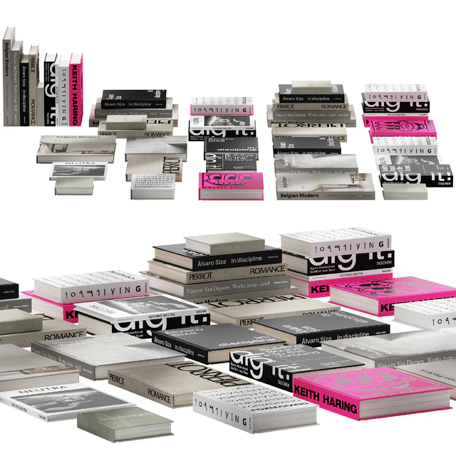 058 Decorative books set 11 neutral 03 — Скачать
