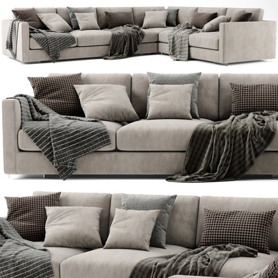 Flexform Magnum L Shaped Sofa — Вид 1