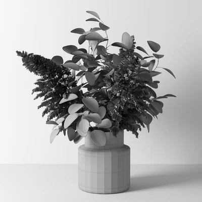 decorative vase 08 — Вид 5
