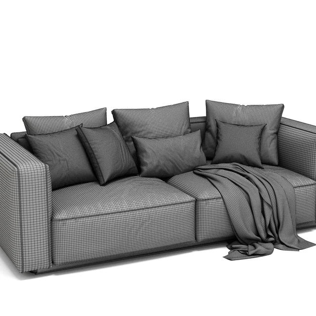Flexform Grandemare 2 Seats Sofa — Descargar