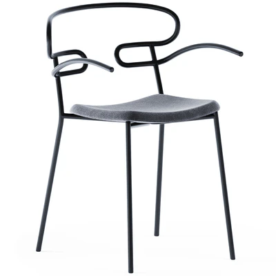 Genoa With Armrest Chair by Traba — View 1