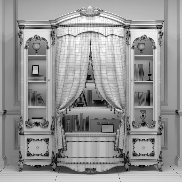 Bookcase Alberto & Mario Ghezzani RU 1001 Monnalisa — Descargar