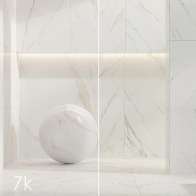 Cifre Ceramica Set 12 - Marble Bundle - 2 Colors: Gold and White / 7k — Вид 5