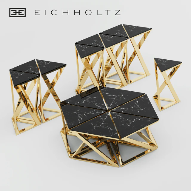 Eichholtz Galaxy table set — Скачать