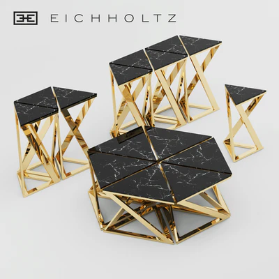 Eichholtz Galaxy table set — Вид 1