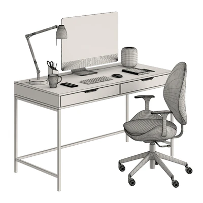 Ikea ALEX table and HATTEFJÄLL — Ver 4