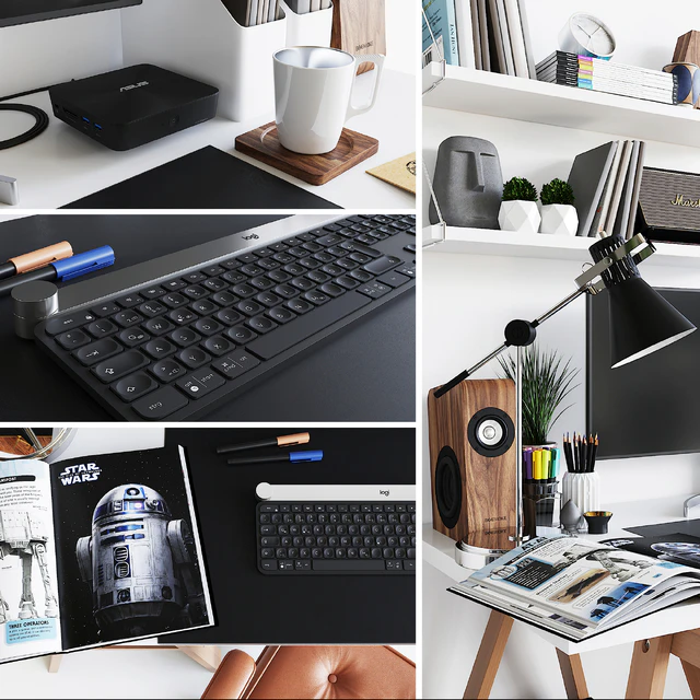 Workplace set with decor. Sk 1 — Descargar