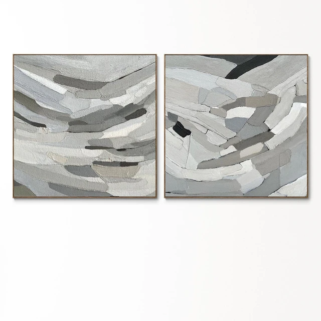 Plaster two square photo frames R-54 — Скачать