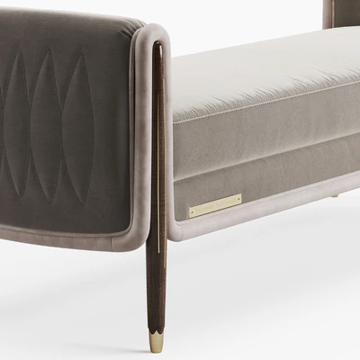 Theodore Alexander Grace end of bed Bench — Ver 5