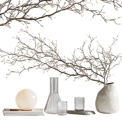 Decorative set for coffee table 51 — Ver 5